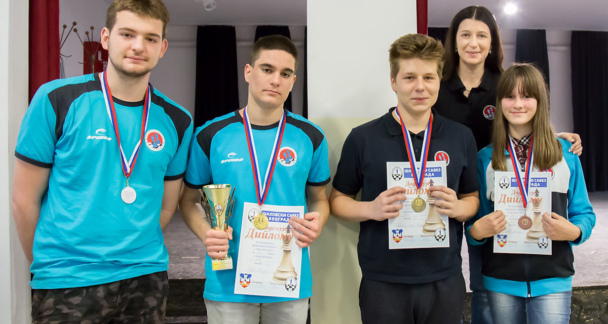 5 medalja na prvenstvu Beograda